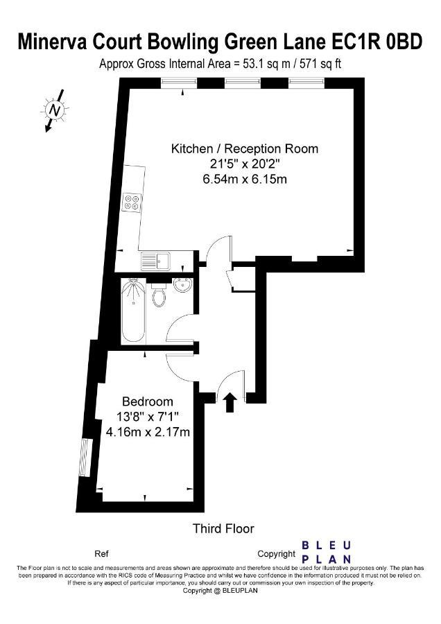 Mulberry Flat 5 - One Bedroom 3Rd Floor By City Living 런던 외부 사진